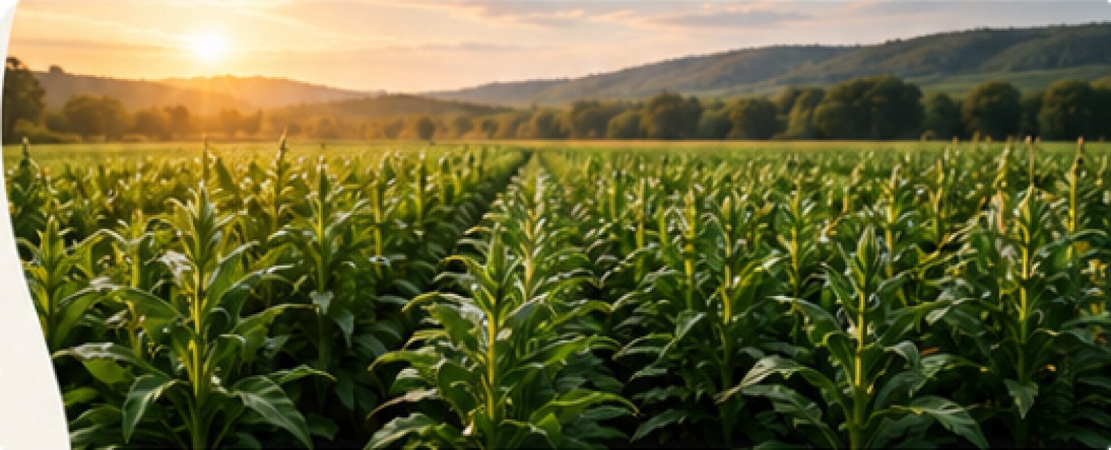 Abiola farmland at sunrise